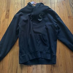 Supreme S logo hoodie